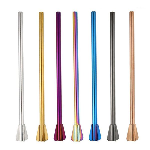 

drinking straws 100pcs/lot reusable metal 304 stainless steel sturdy straight drinks straw stirring 9mmx230mm wholesale1