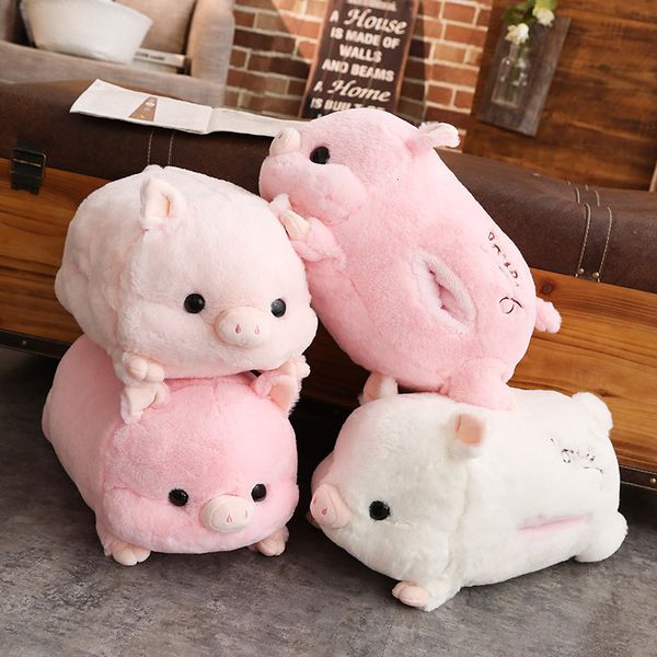 

1pc 50cm soft kawaii love plush pillow stuffed cute animal cushion hand warmer chinese zodiac pig toy doll birthday gift kid