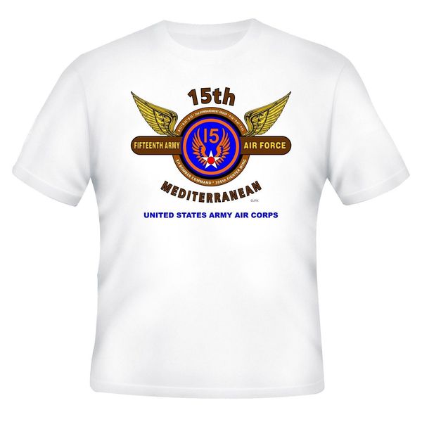 

new mens 15th army air force ww ii & world war ii campaigns veteran 2 sided brand new sport hooded sweatshirt hoodie men t shirt