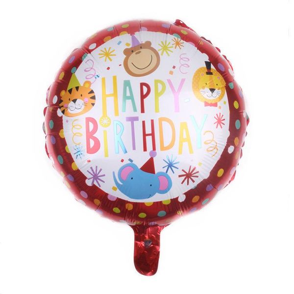 

1pc 18 inch happy birthday foil balloons children birthday inflatable toys ballons helium foil balloons for kids party supplies bbyklw