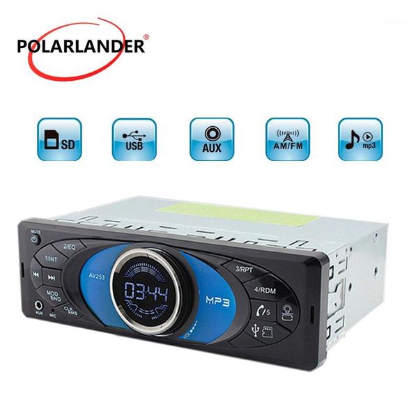 

1 din multimedia music player support bluetooth usb tf aux fm am hands calling mp3 auto bluetooth autoradio car radio1