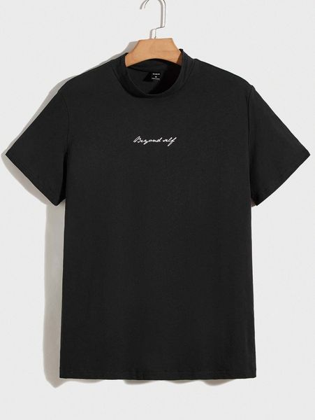 

men letter graphic tee 18r6#, White;black