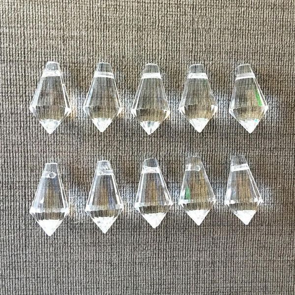

10pcs glass art crystal chandelier lamp prisms suncatcher pendant 20mm diy jewelry faceted 10pcs glass h jllrkh