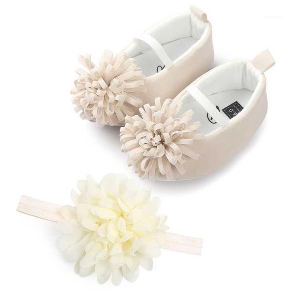 

newborn baby girls shoes leather solid infant kids baptism shoes lace flowers christening toddler girl with hairband1