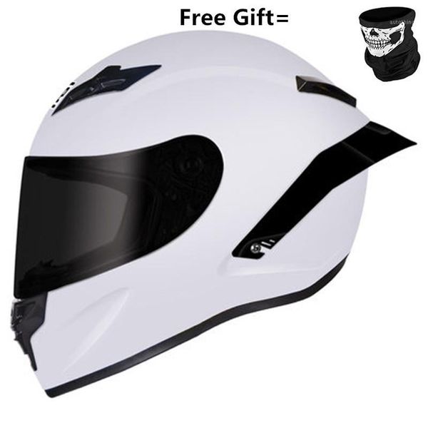 

full face motorcycle helmet professional racing helmet dot rainbow visor motocross off road touring s m l xl xxl1