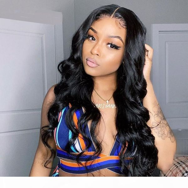 

glueless peruvian human hair wig body wave u part wigs 130% density human hair middle u shaped wig, Black;brown