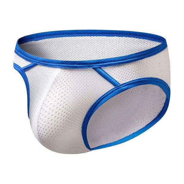 

underpants men's underwear mesh breathable briefs, Black;white