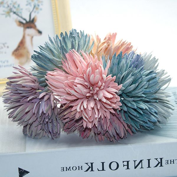 

pine antique 6 multi-color pieces needles of christmas plant wreath wedding decoration flowers handmade diy gift box