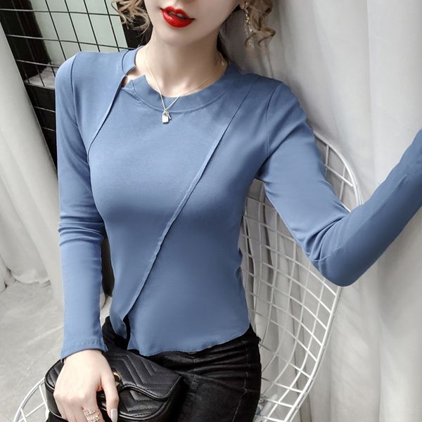 

zipan long из t-рубашка женских ins fà пальто футболка 2020 шиона падения пальто нового стиля тонких и slimwith дна для рукава coatwatch маш, White