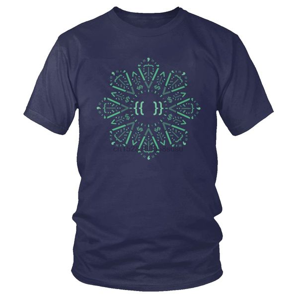 

код mandala вдохновленный вью framework программисты coding developer c ++ java python с коротким рукавом топы спортивные толстовка толстовк