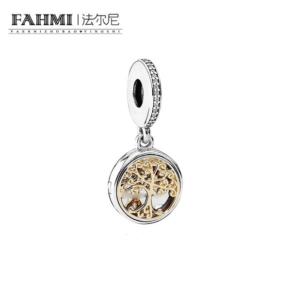 

FAHMI 100% 925 Sterling Silver 1:1 Original 791988CZ Authentic Temperament Fashion Glamour Retro Pendant Wedding Women Jewelry