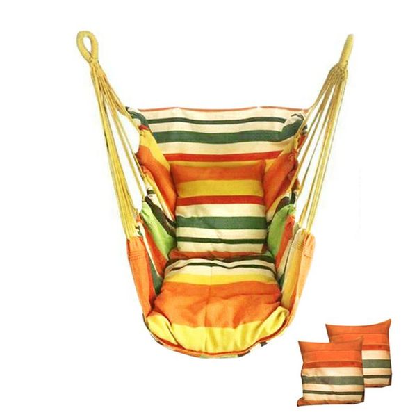 

hammock portable hammock chair canvas bed hammocks garden swing swing hanging chair leisure rope bedroom ootdoor seat camping