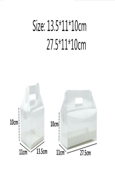 

stobag 10pcs cake dream dragon tiger skin roll packaging box whole half roll transparent hand towel roll mousse packaging box bbyyzk lg2010