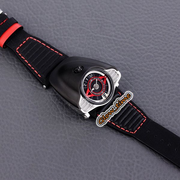 

version azimuth gran turismo 911 motor racing theme dial black steel case japan miyota automatic mens watch leather strap sport watches, Slivery;brown
