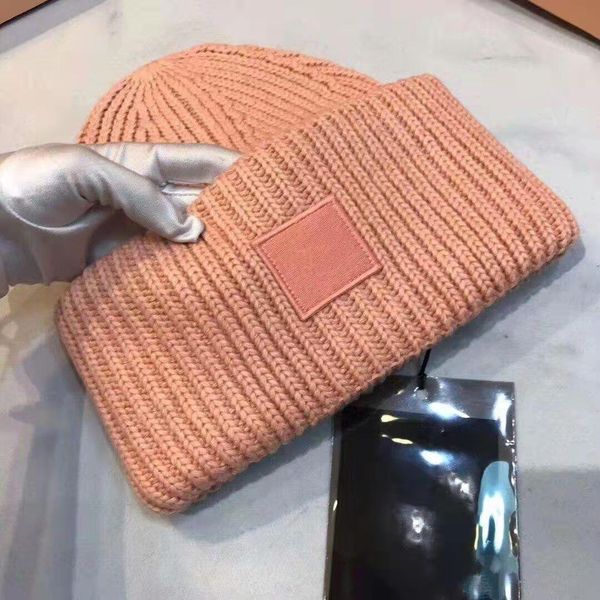 

block embroidery beanie/skull smiling face cap knitted cashmere thick warm couple lovers parent-child hat tide street hip-hop wool cap, Blue;gray