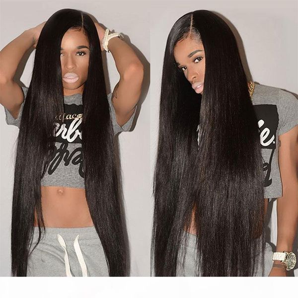 

guangzhou brazillian straight remy human hair 3 bundle brazilian virgin human hair weave extensions deals wholesale price, Black