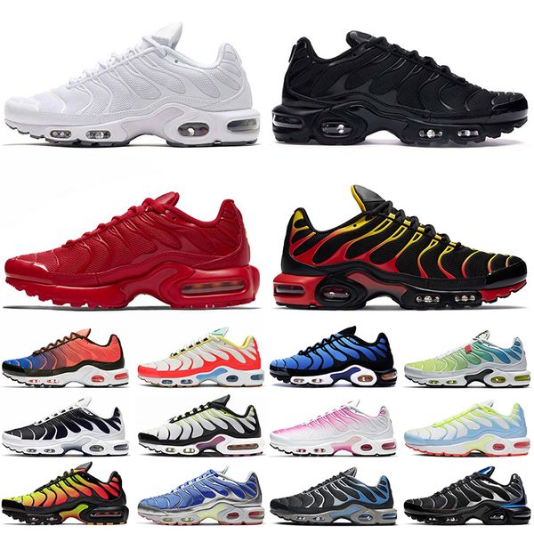 

tn plus women mens running shoes size 12 plus tn mens triple white black red mens trainers sneakers eur 46