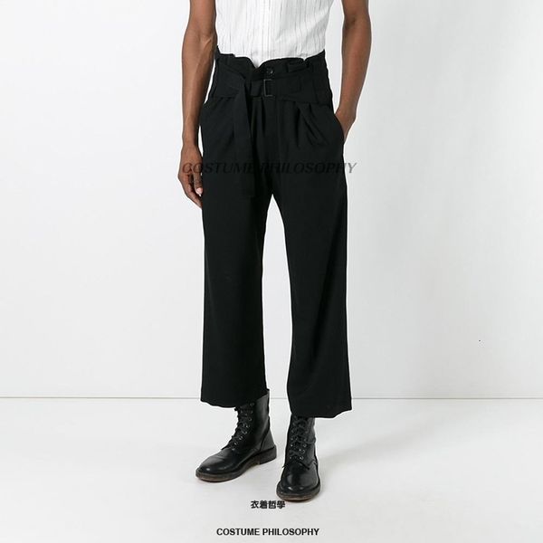 

2021 self-made of men new casual pants straight from loose tube designer style. s-6xl 6zyw, Black