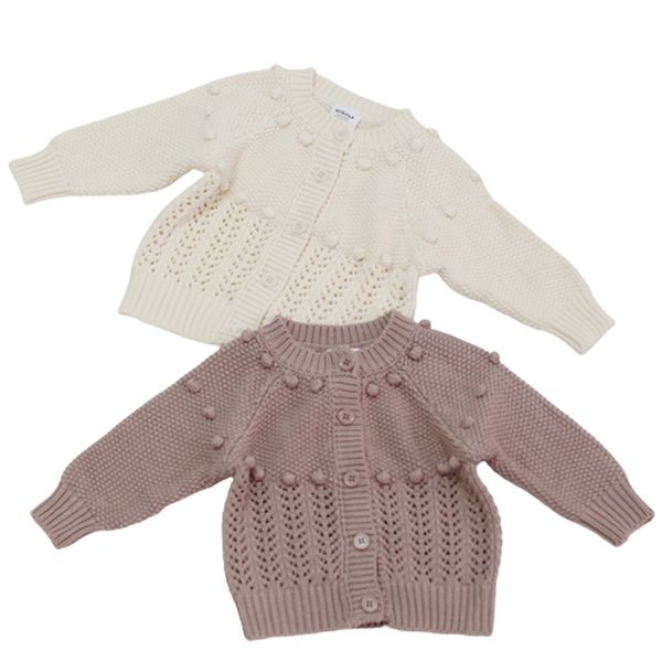 

girls cardigan sweaters winter girl pompom cotton woolen kids toddler knitted clothes baby boy sweater 1029, Blue;gray
