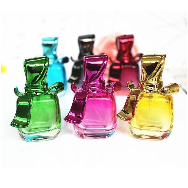 

10pcs/lot 15ml empty perfume bottle glass refillable parfum spray bottle cosmetic glass packaging bottle vials w qylvws