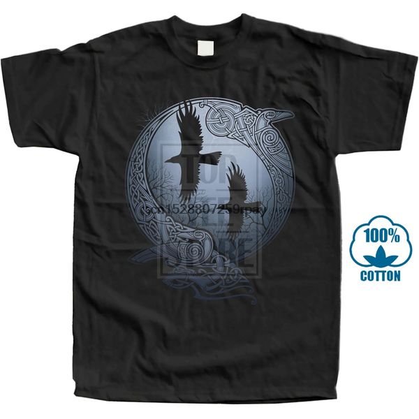 

odin ravens t shirt for man street style black hip hop mens tattoo tee shirt halloween tshirt sport hooded sweatshirt hoodie