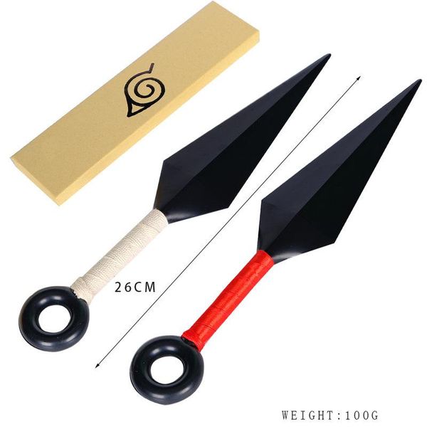 

anime naruto konoha ninja kakashi cosplay prop kunai knives armor child throwing darts accessories