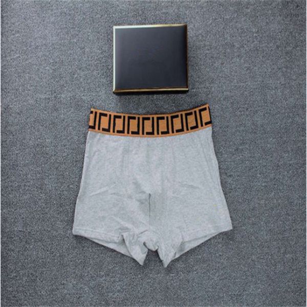 

2020 trend new brand mens boxer shorts underwear man shorts underpants male underwear casual man breathable male underwear shorts, Black;white