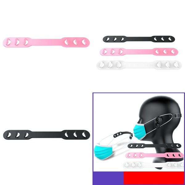 

anti slip mouth mask extension hooks soft silicone solid color respirators hanging buckle face masks ear grip 1 5wb e19