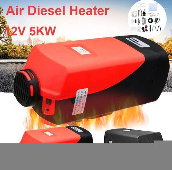 

car heater 5kw 12v/24v air diesels heater parking cold winter with remote control lcd monitor for trailer, trucks, boats1