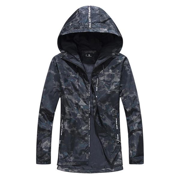

men's jackets plus size 6xl 8xl 10xl 2021 men camouflage jacket thin hodded windbreakers man coat clothing clothes letters, Black;brown