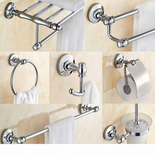 

bathroom hardware set chrome polished toothbrush holder paper holder towel bar bathroom accessories bd617