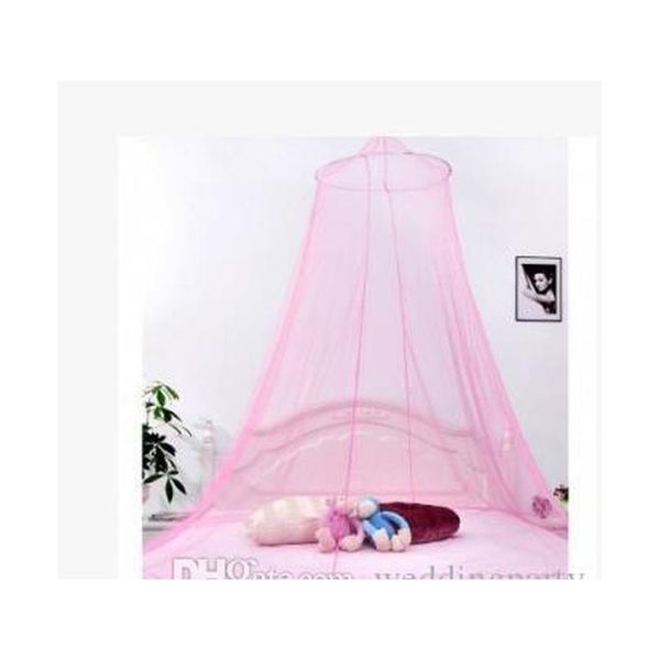 

элегантные круглые кружева насекомые кровати навес сетки занавес купола москитная new hou jlllwc home003