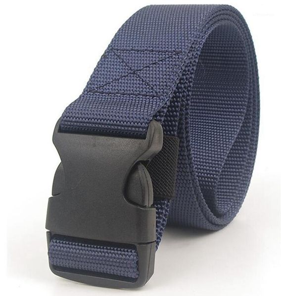 

belts 38mm wide for quick sliders release canvas belt buckle clips tactical waist straps webbed plastic length 48 inch, Black;brown