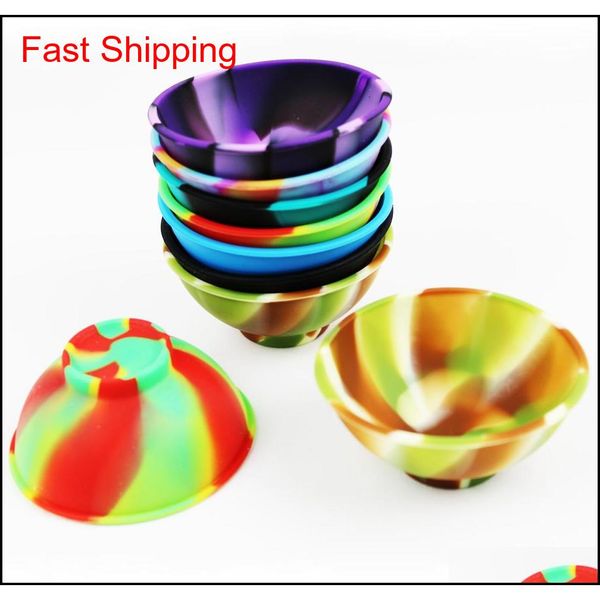 

sile jars dabs wax container 2.6" non stick fda approved small oil concentrate dish for smoking honey straw qylrwk garden2010