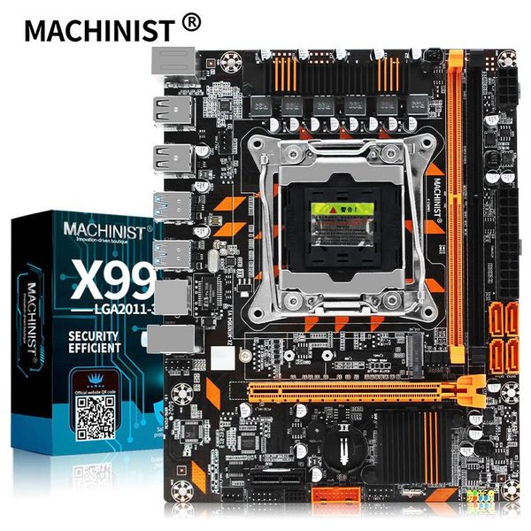 

x99 motherboard lga 2011-3 lga2011-3 with m.2 nvme slot support ddr4 ecc sata3.0 usb3.0 zx-minx9d4 deskmotherboards