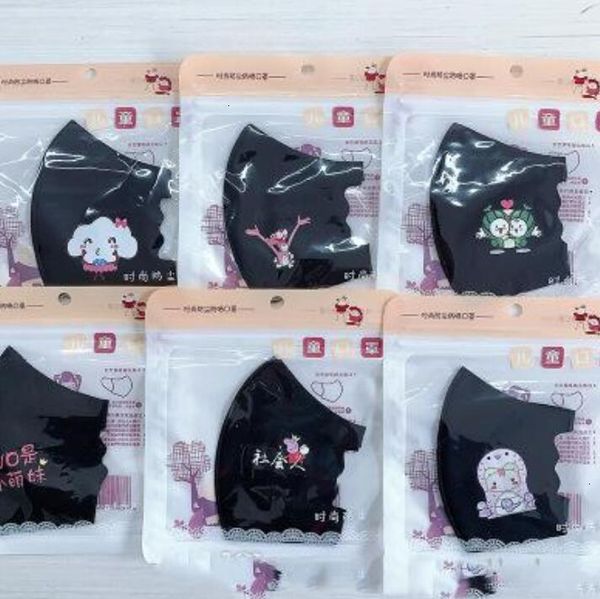 

designer masks stock mouth cartoon us children anti-pollution face masks kids anti-dust breathable earloop washable reusable cotton mask