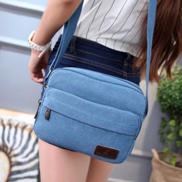 

new vintage female diagonal shoulder male middle-aged lady cross-body bag canvas bags, Red;black