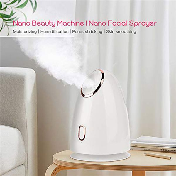 

пароход лица, nano ionic лица steamer для дома теплый лица mist увлажнитель пароварок для лица сауна спа пазух увлажняющий очищающий порами