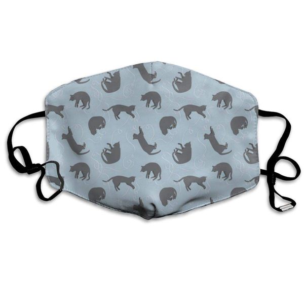 

adjustable fashion masks,premium polyester cover, cat pattern funny & fashion accessories for women man kids comfortable & washable r