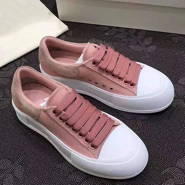 

2021-women's sports shoes canvas low flat low casual shoes 34-41 with box, Black