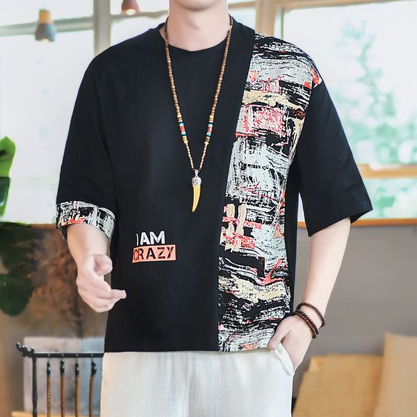 

2021 new men's short-sleeve t shirt will see black tshirt superior tees hip hop punk rock clothes oversized m-4xl 5xl the neck s0xt, White;black