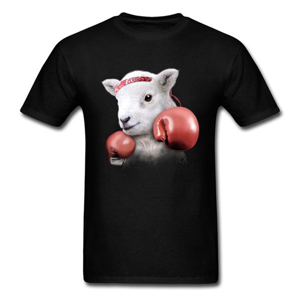 

печать boxer lamb топы тис для мужчин высокого качества день благодарения с коротким рукавом футболка дизайн футболки спорта с капюшоном hoo