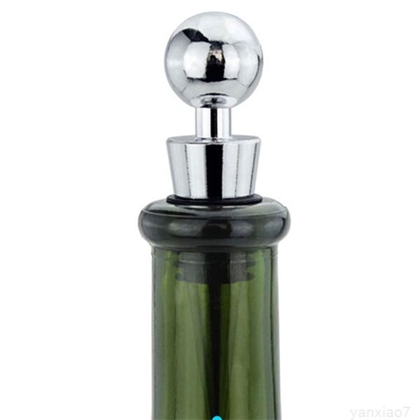 

ball shape ser zinc alloy durable sealing lids for red wine bottle practical bar party tools