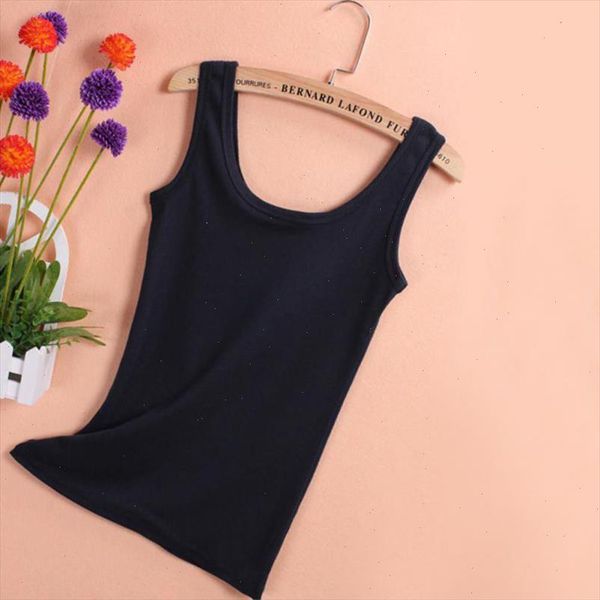 

new fashion summer cotton u neck women tank sleeveless vest amp camis drop shipping good quality, White