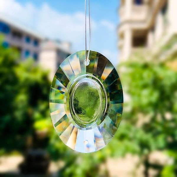 

colorful lamp prisms chandelier glass crystals hanging drops pendants rainbow maker crafts art work project parts replacement di h wmtjzp