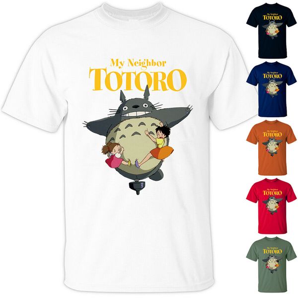 

anime my neighbor totoro v1 hayao miyazaki 1998 t shirt white all sizes s 3xl new funny tee shirt sport hooded sweatshirt hoodie