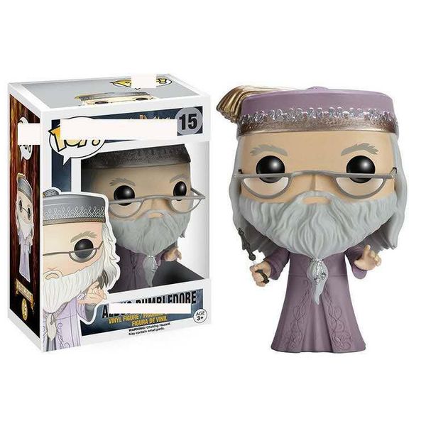 

funko pop harry potter albus dumbledore hand-made ornament model q version doll albus