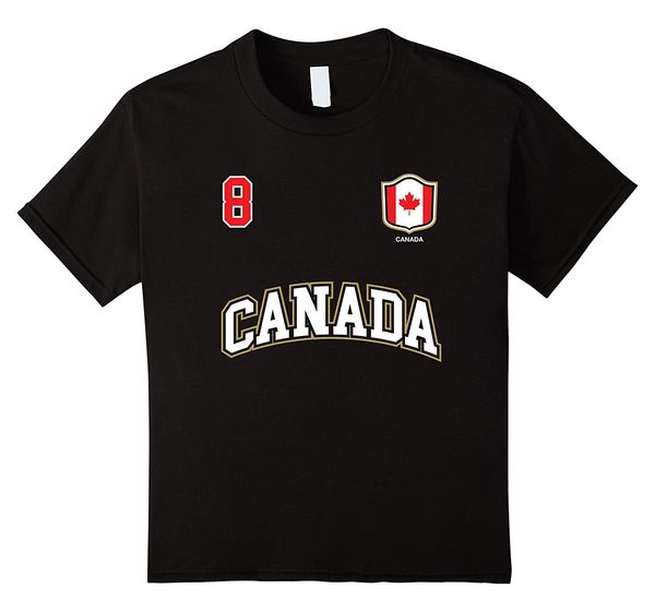 

letter print t shirts 's brand canada shirt number 8 canadian team sporter hockeyer soccers t shirt sport hooded sweatshirt hoodie