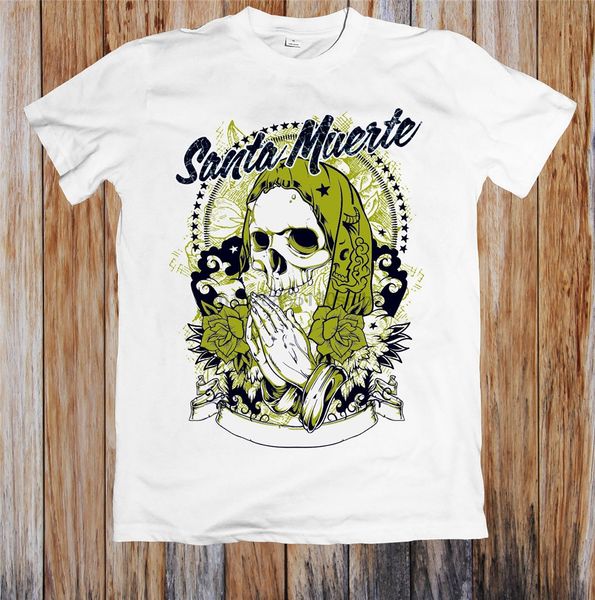 

santa muerte holy death t shirt new funny tee shirt sport hooded sweatshirt hoodie
