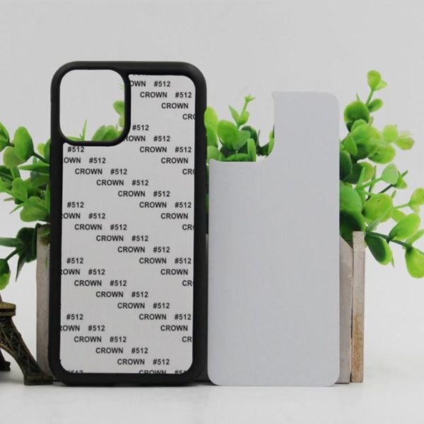 

sublimation 8plus blank phone tpu+pc designer 2d cover inserts phone for pro 7 8 11 xs xr x max with aluminum case potmm